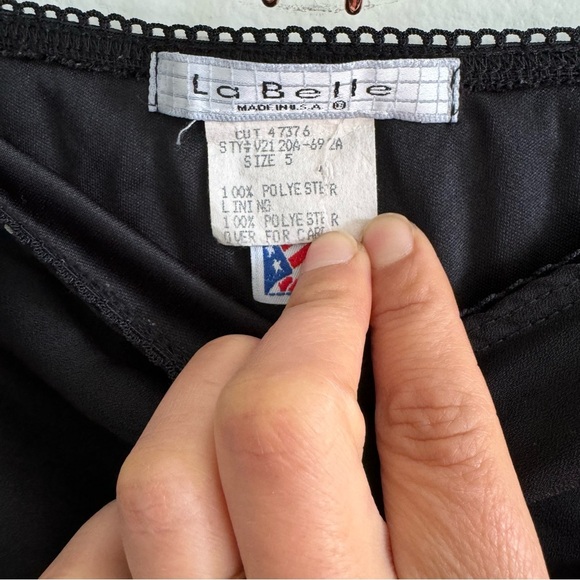 90s Vintage Floral Midi Skirt Size Small Made in the USA - Picture 5 of 10